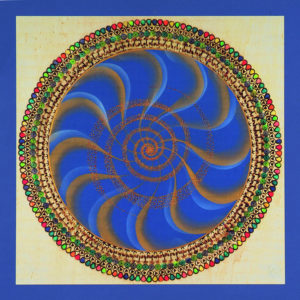 PIROGRAFO BLU 60x60